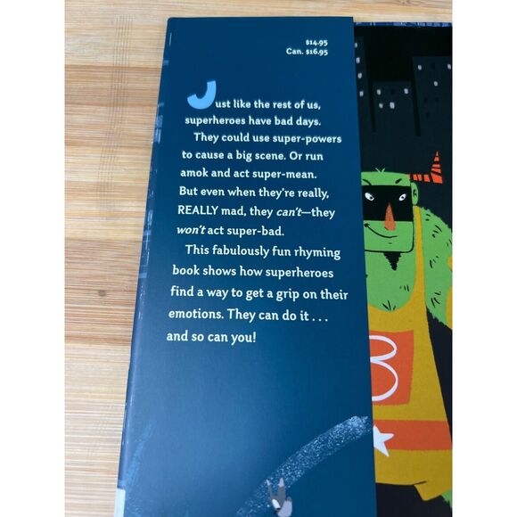 Even Superheroes Have Bad Days - Hardcover Childrens Picture Book Social Skills - Picture 3 of 13
